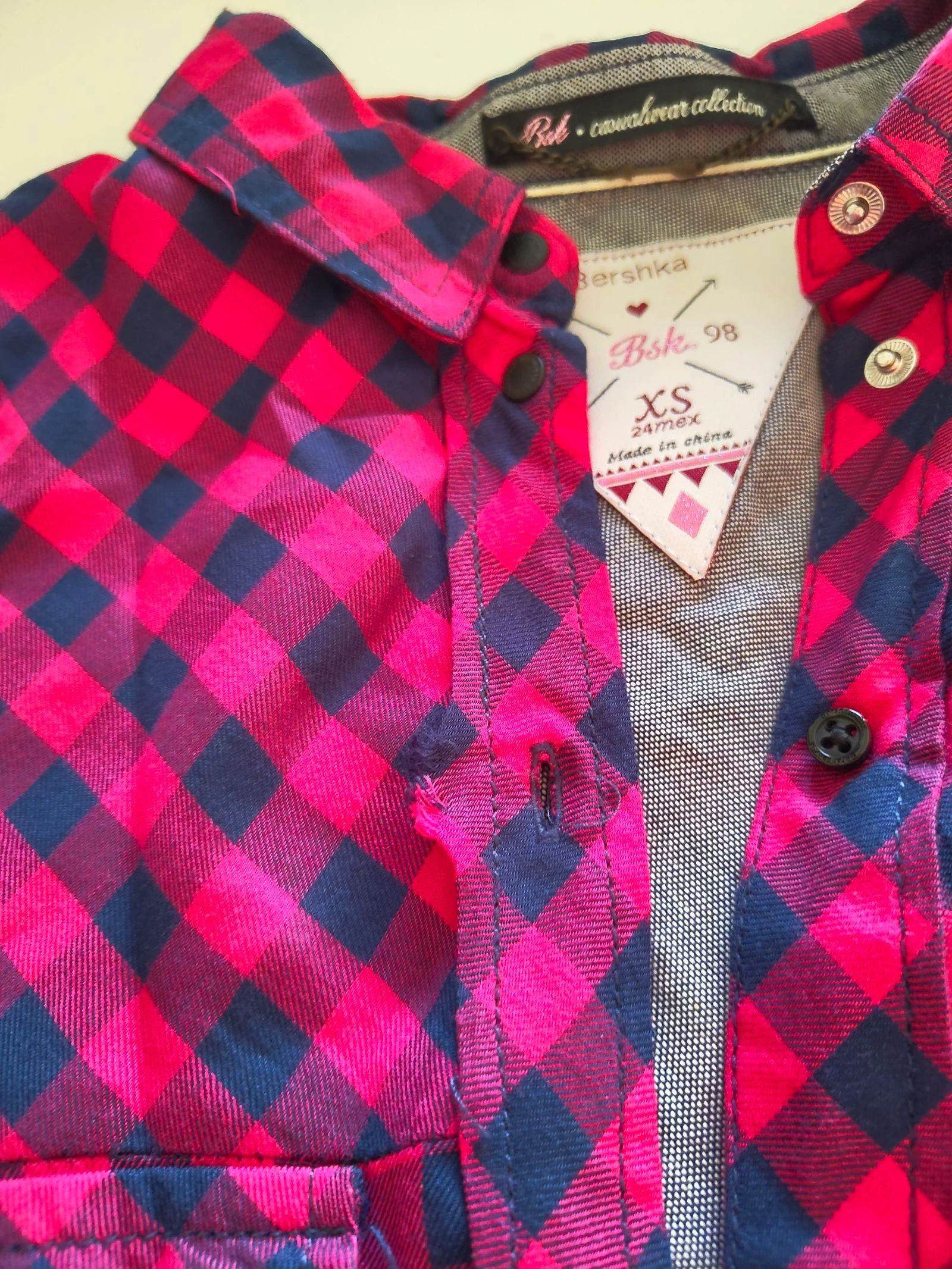 Bershka plaid shirt – photo 3